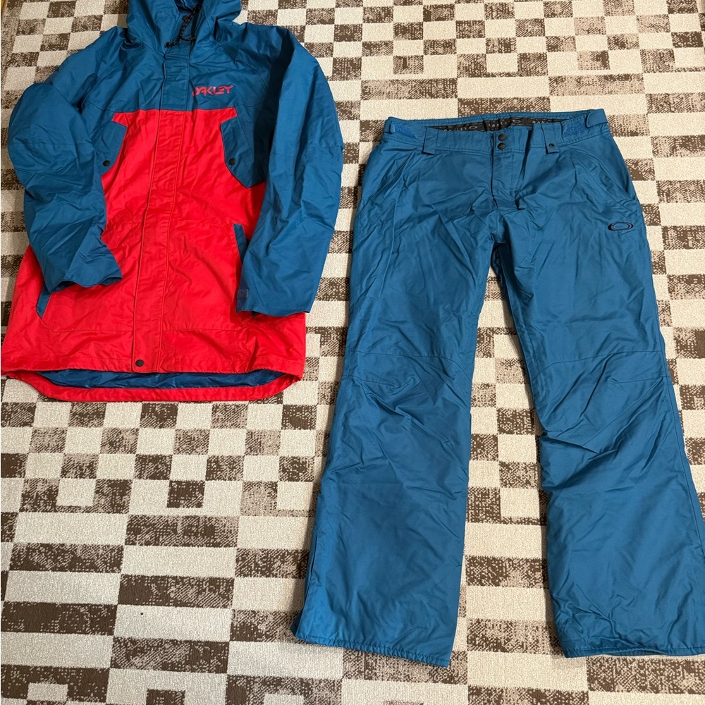 MEN’S OAKLEY SHELL SKI JACKET & PANTS